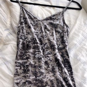 Kendall & Kylie Crushed Velvet Dress